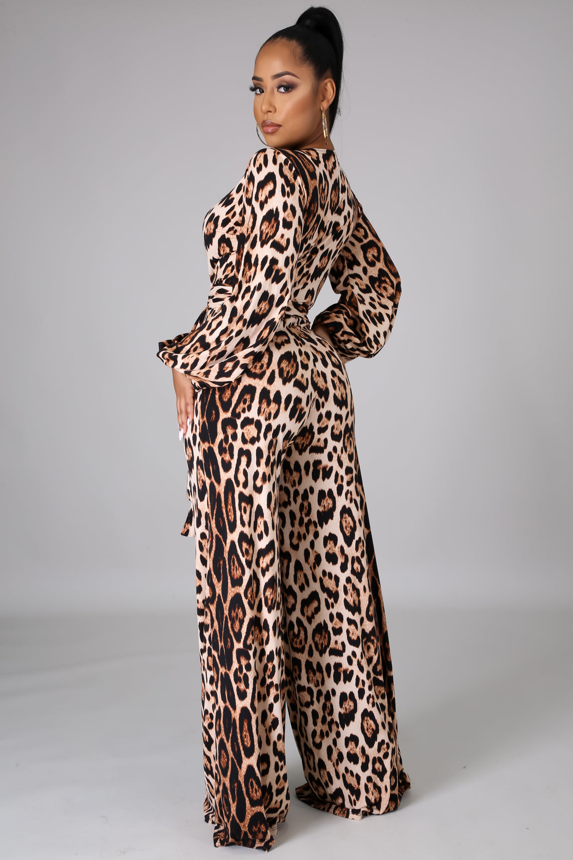 Just For You Leopard Print Jumpsuit - Scarvesnthangs