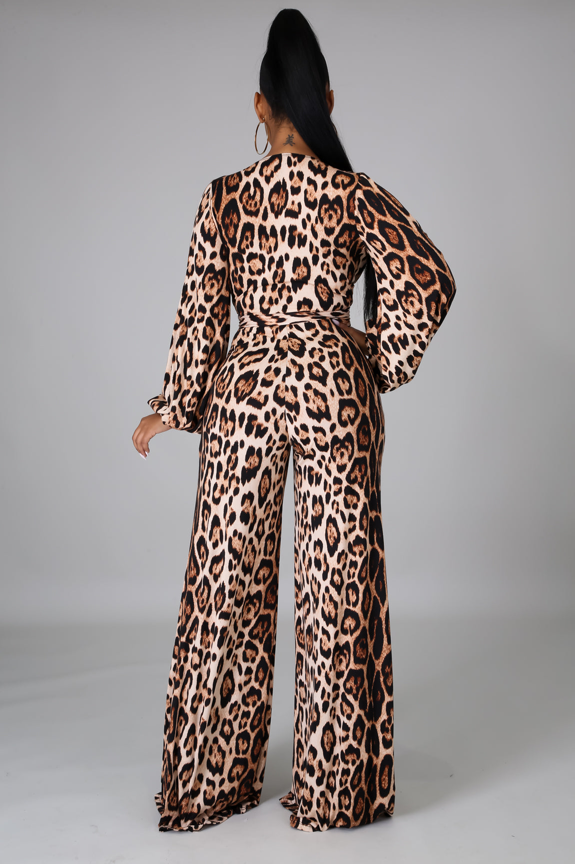 Just For You Leopard Print Jumpsuit - Scarvesnthangs