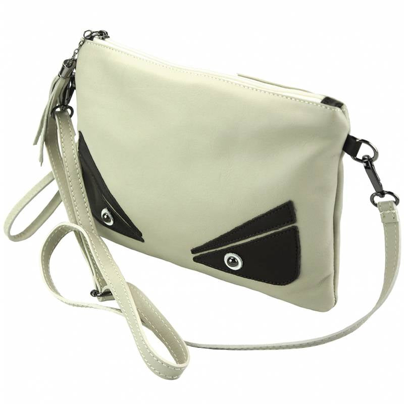 Teodora Clutch in smooth calfskin leather - Scarvesnthangs