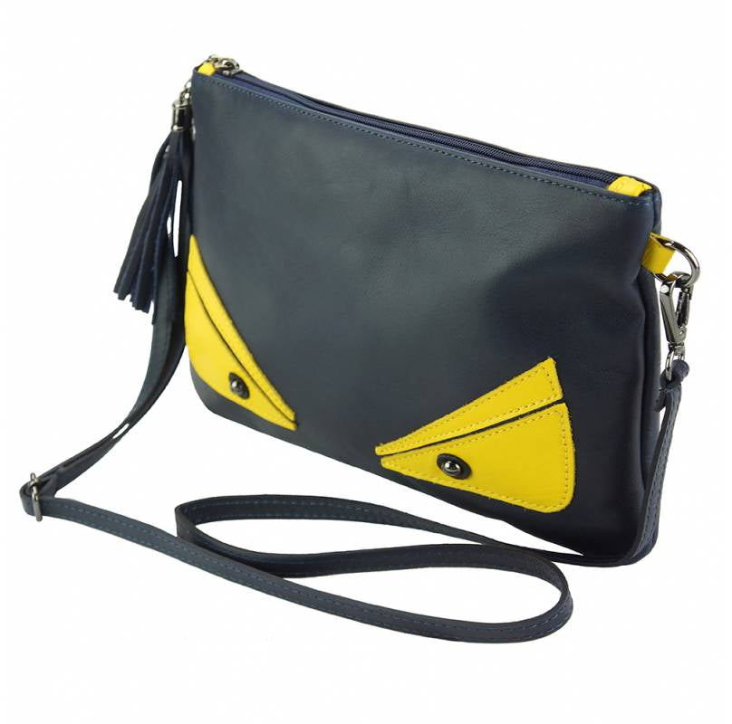 Teodora Clutch in smooth calfskin leather - Scarvesnthangs