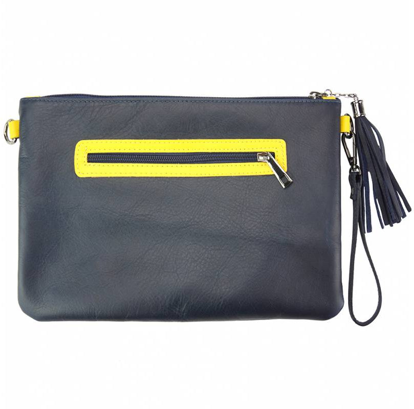 Teodora Clutch in smooth calfskin leather - Scarvesnthangs