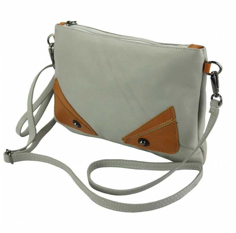 Teodora Clutch in smooth calfskin leather - Scarvesnthangs