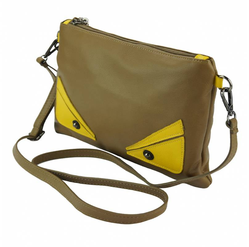 Teodora Clutch in smooth calfskin leather - Scarvesnthangs