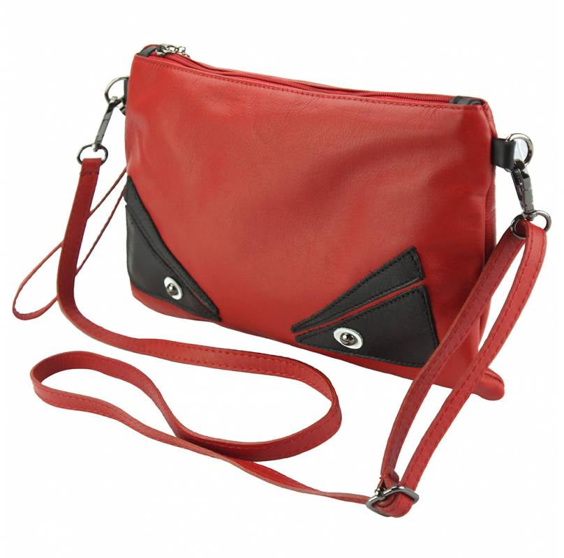 Teodora Clutch in smooth calfskin leather - Scarvesnthangs