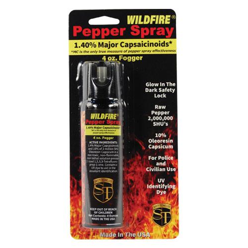 WildFire 1.4% MC 4 oz pepper spray fogger - Scarvesnthangs