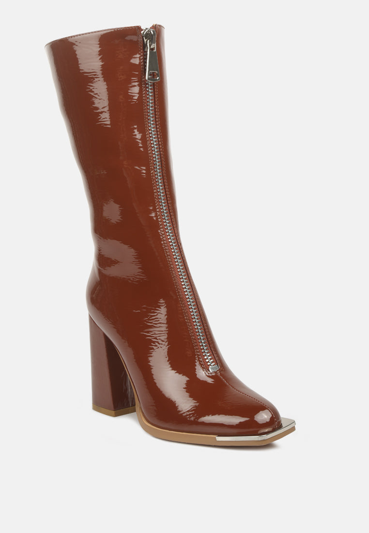 Year Round High Heeled Calf Boots-1