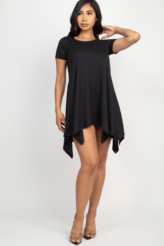 Asymmetrical Trapeze dress - Scarvesnthangs