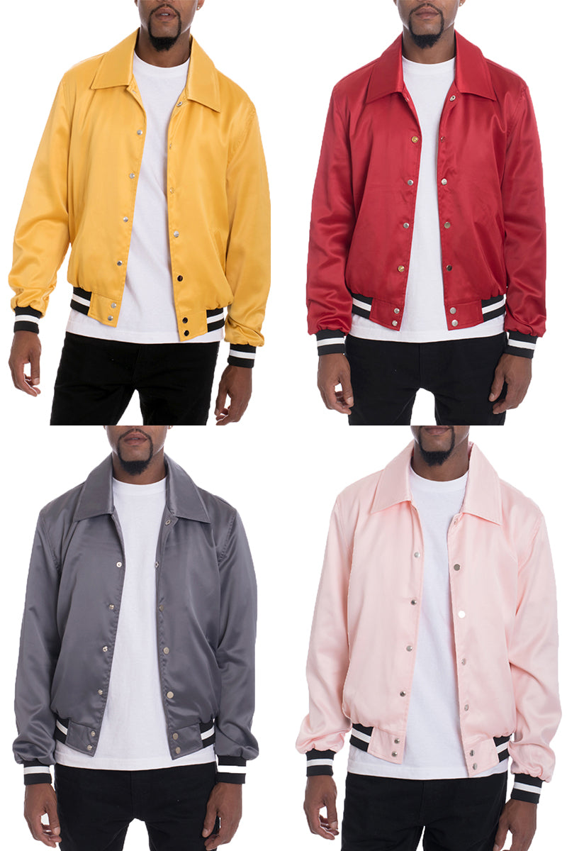 Luxe Satin Bomber-1