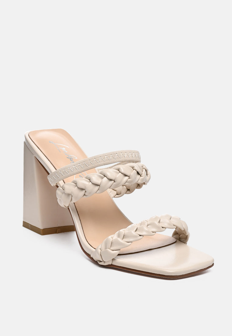 arnie braided block heel slider sandals-11