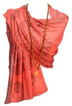 OM Bhakti Prayer Shawl - Medium - Scarvesnthangs
