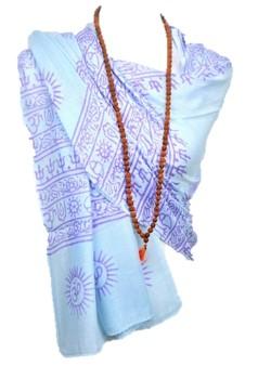 OM Bhakti Prayer Shawl - Medium - Scarvesnthangs