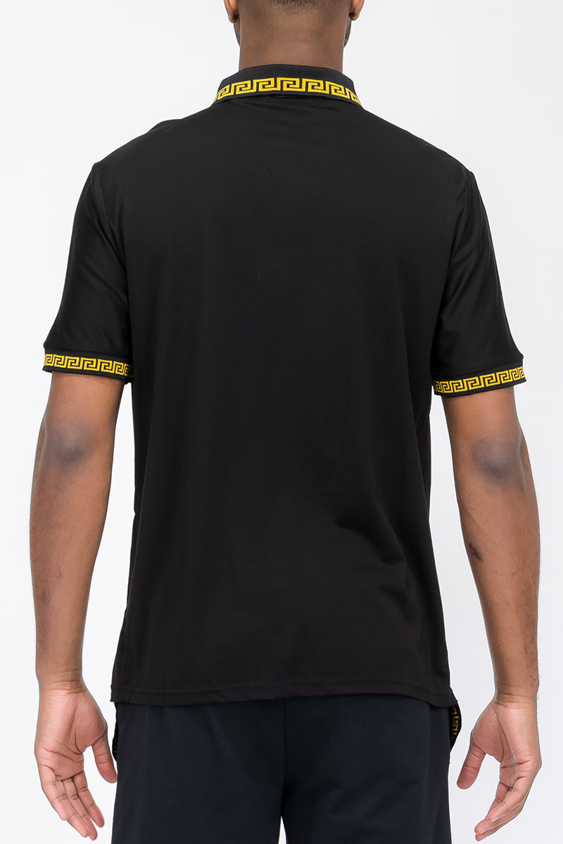 Lion Head Polo Shirt-4