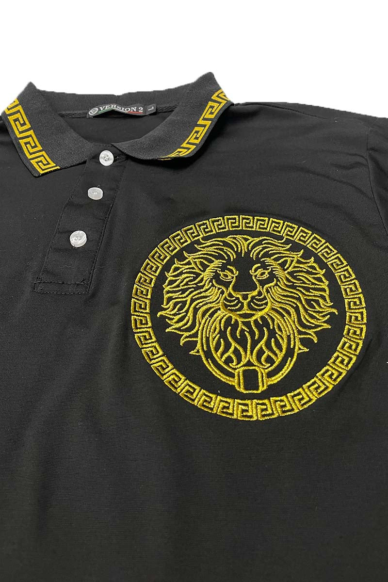 Lion Head Polo Shirt-3