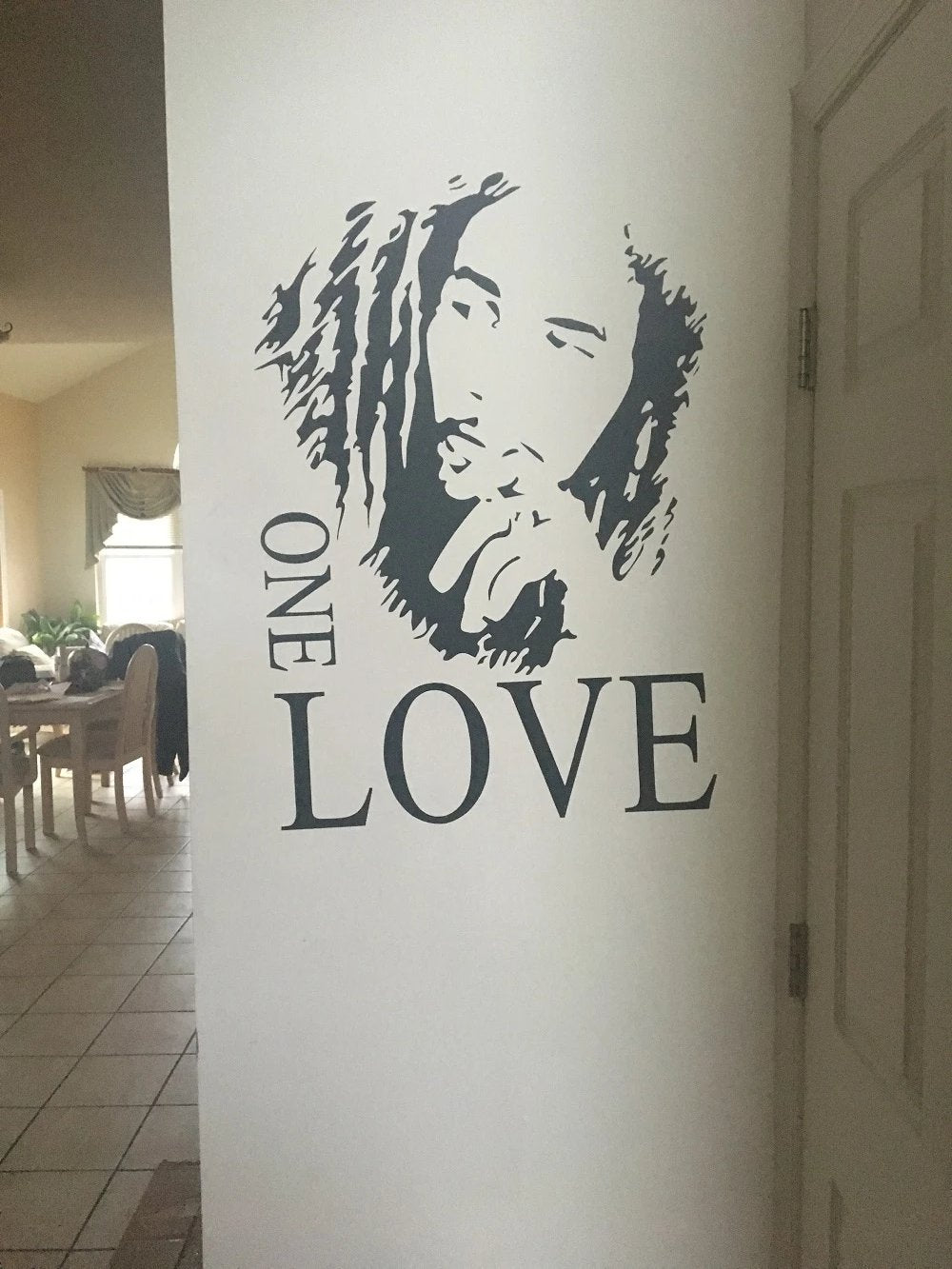 jamaican singer wall sticker