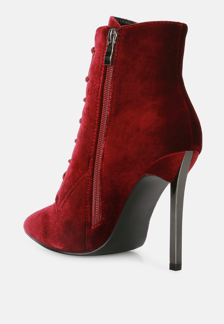 bornsta velvet high heeled velvet boots-7
