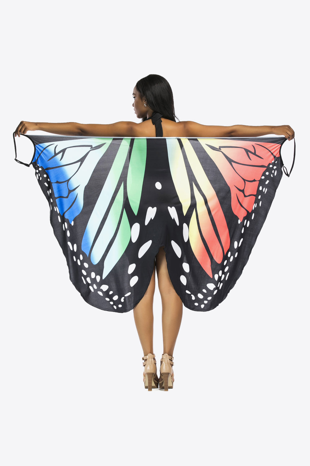 Butterfly Spaghetti Strap Cover Up - Scarvesnthangs