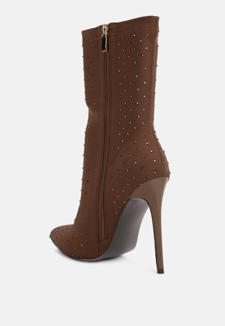 cheugy embellished ankle boots-8