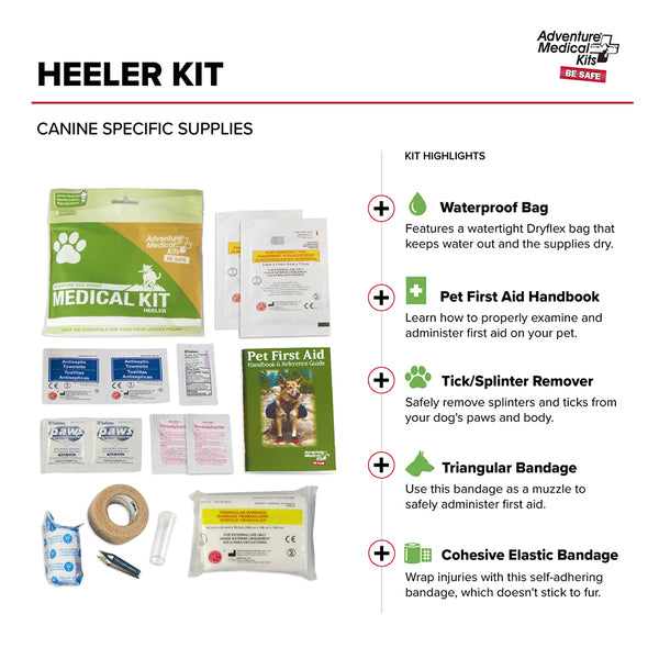 Adventure Medical Dog Series - Dog Heeler First Aid Kit - Scarvesnthangs