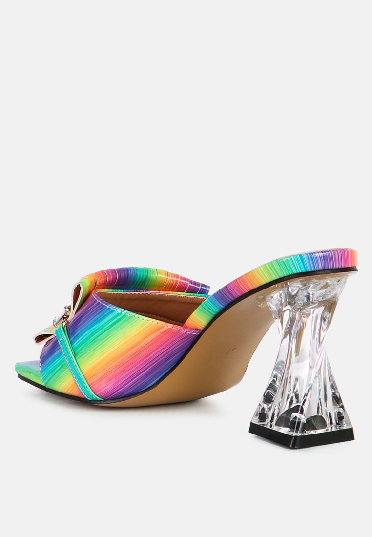 deeba clear heel jewel sandals-12