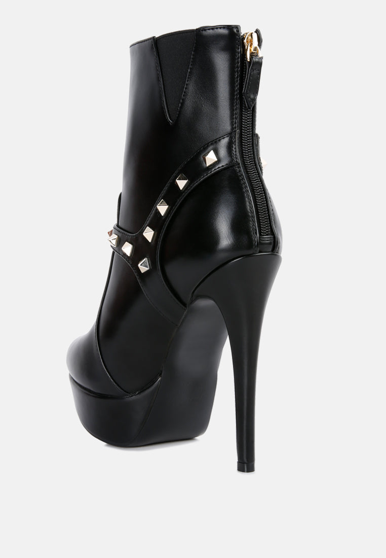 dejang metal stud embellished faux leather ankle boot-13