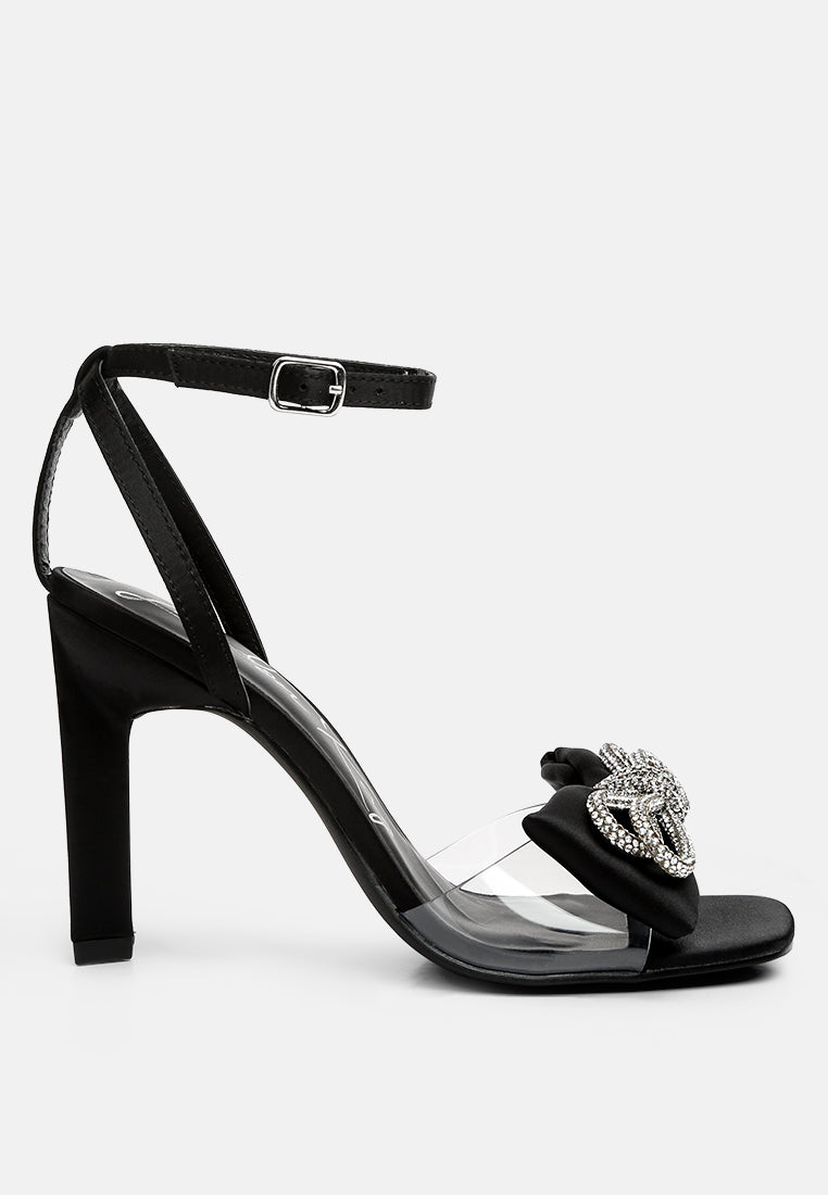 etherium bow with heeled sandals-5