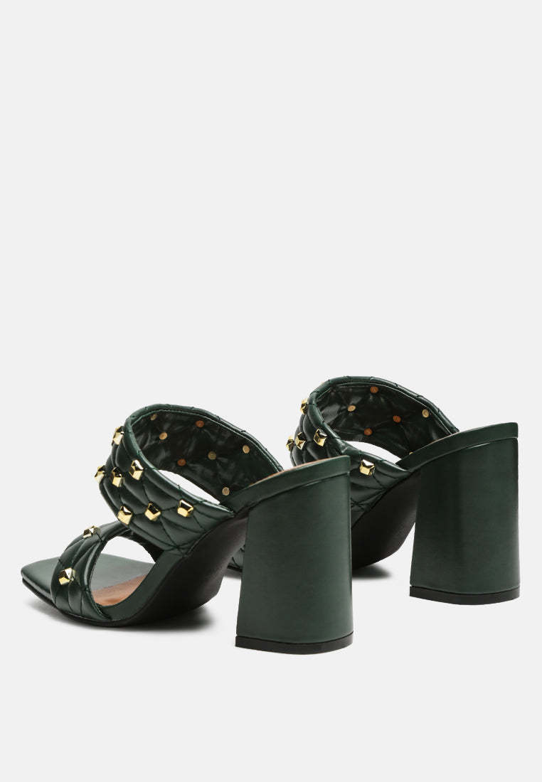 fischer block heel sandals-2