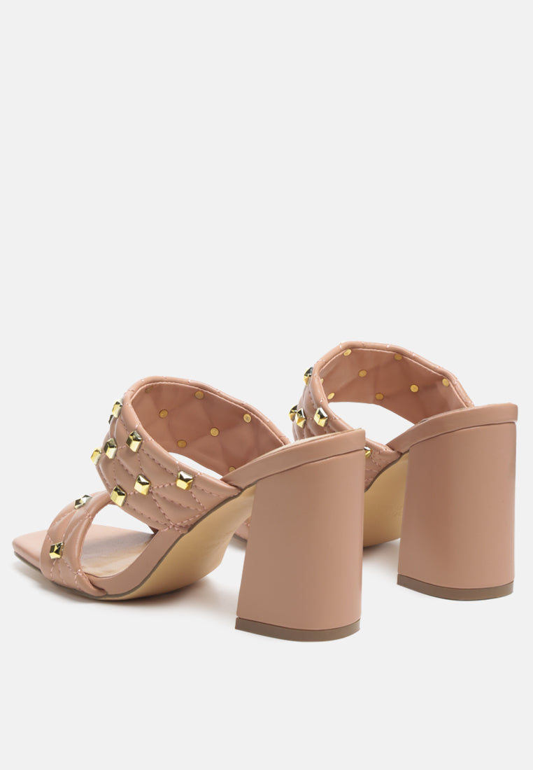 fischer block heel sandals-7