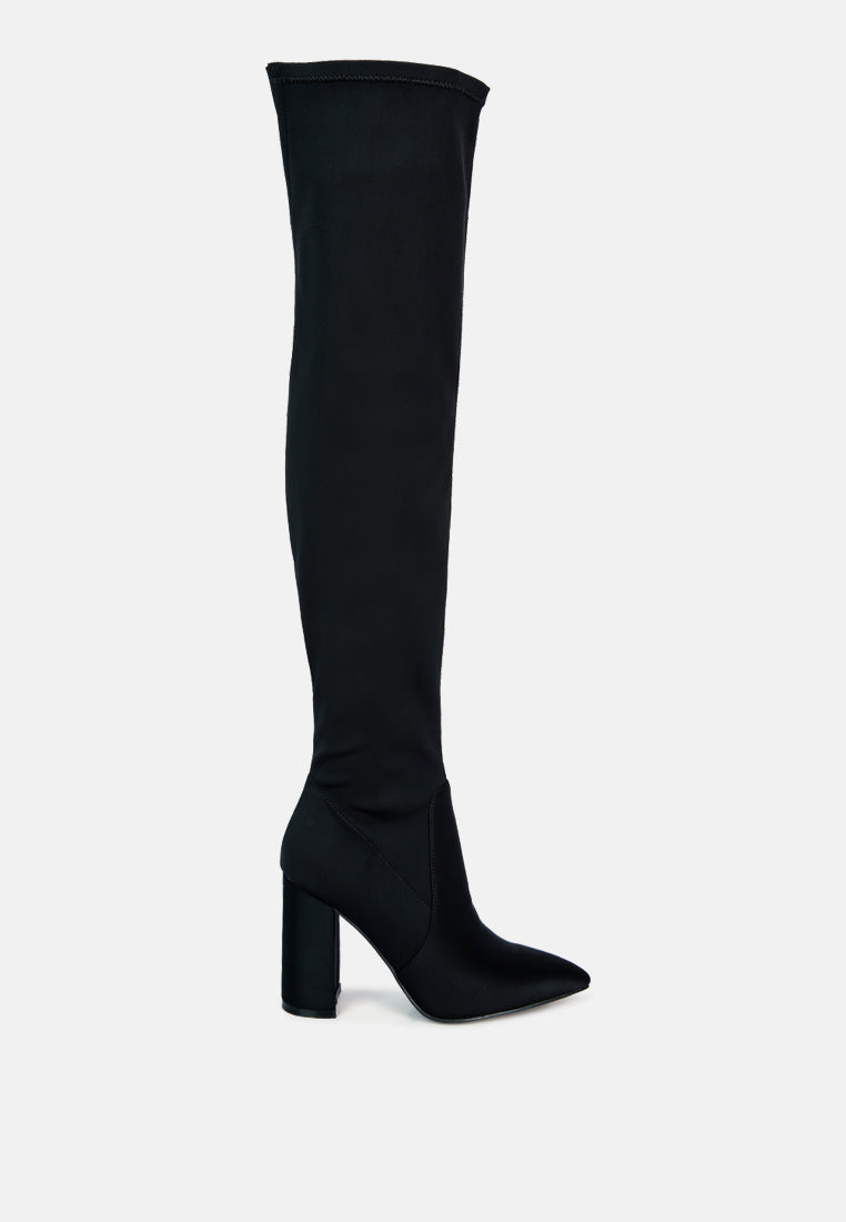 schiffer high block heeled long boot-10