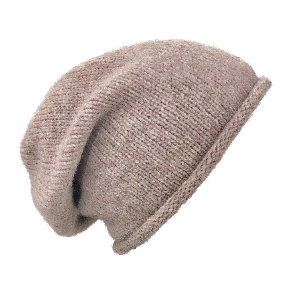 Blush Essential Knit Alpaca Beanie-0