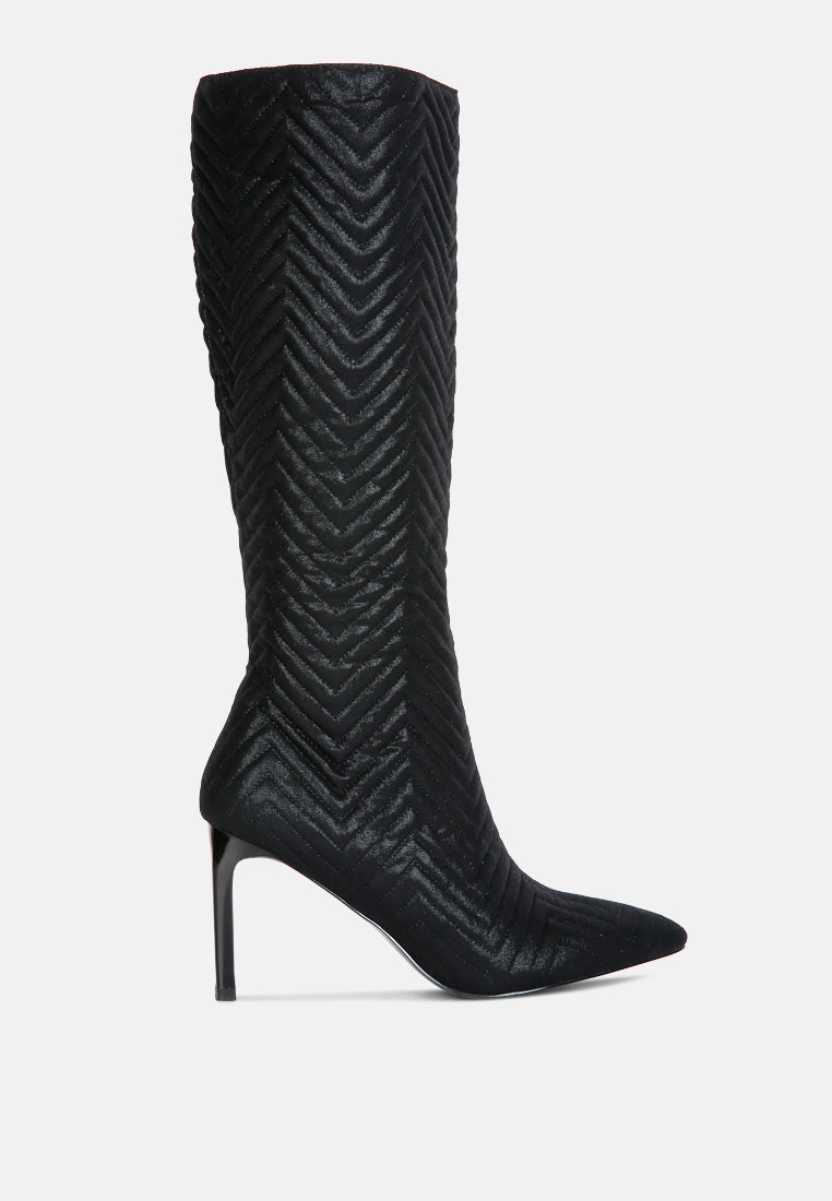 prinkles quilted italian block heel calf boots-10