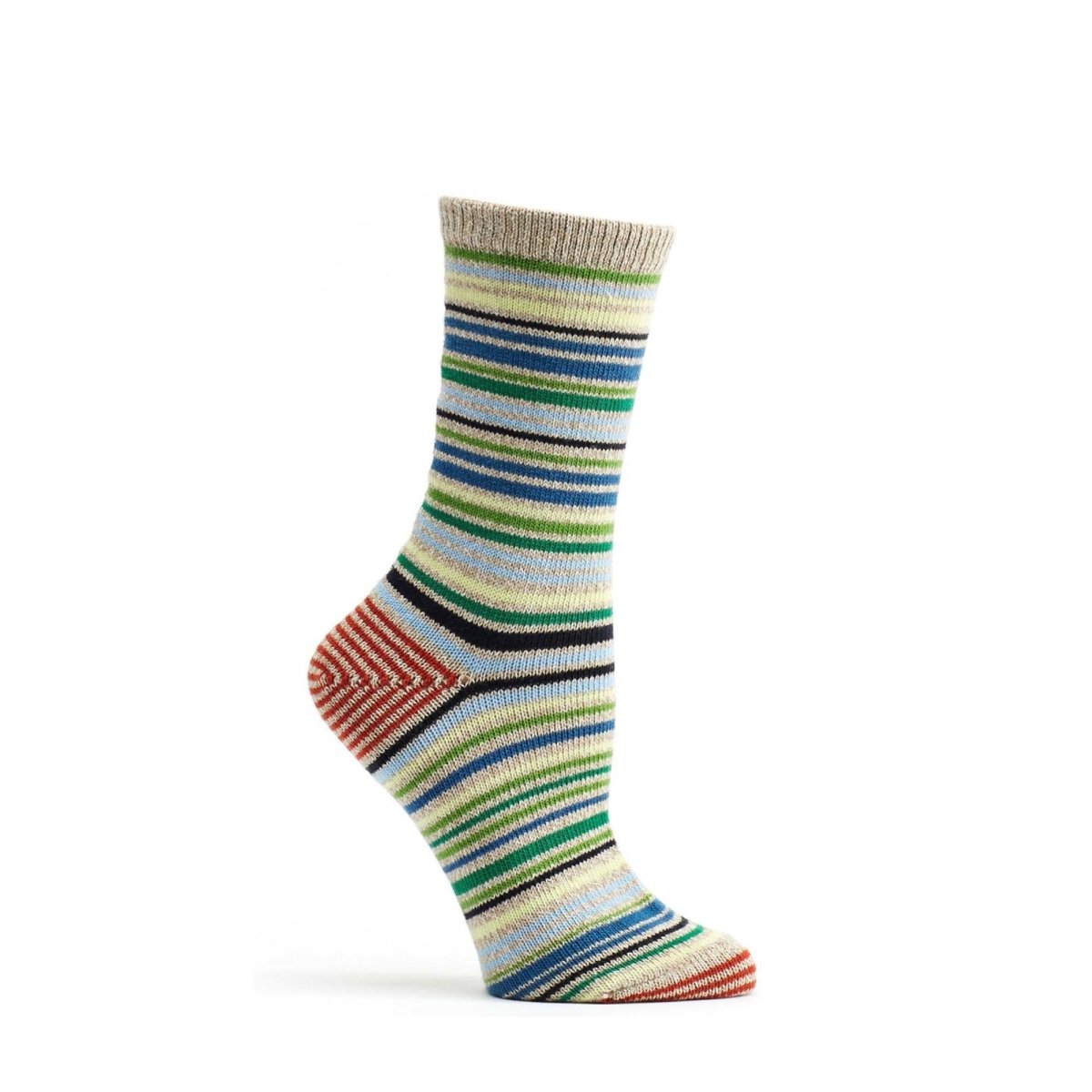 Scandinavian Stripes Sock - Scarvesnthangs