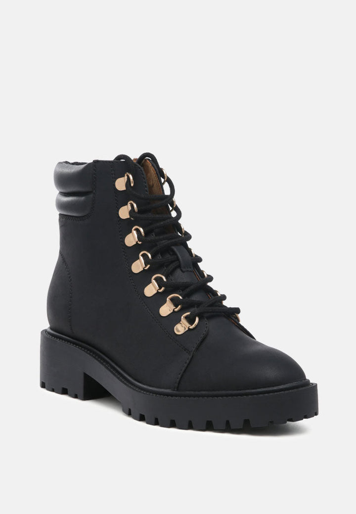 shirly soft leather lace-up boots-1