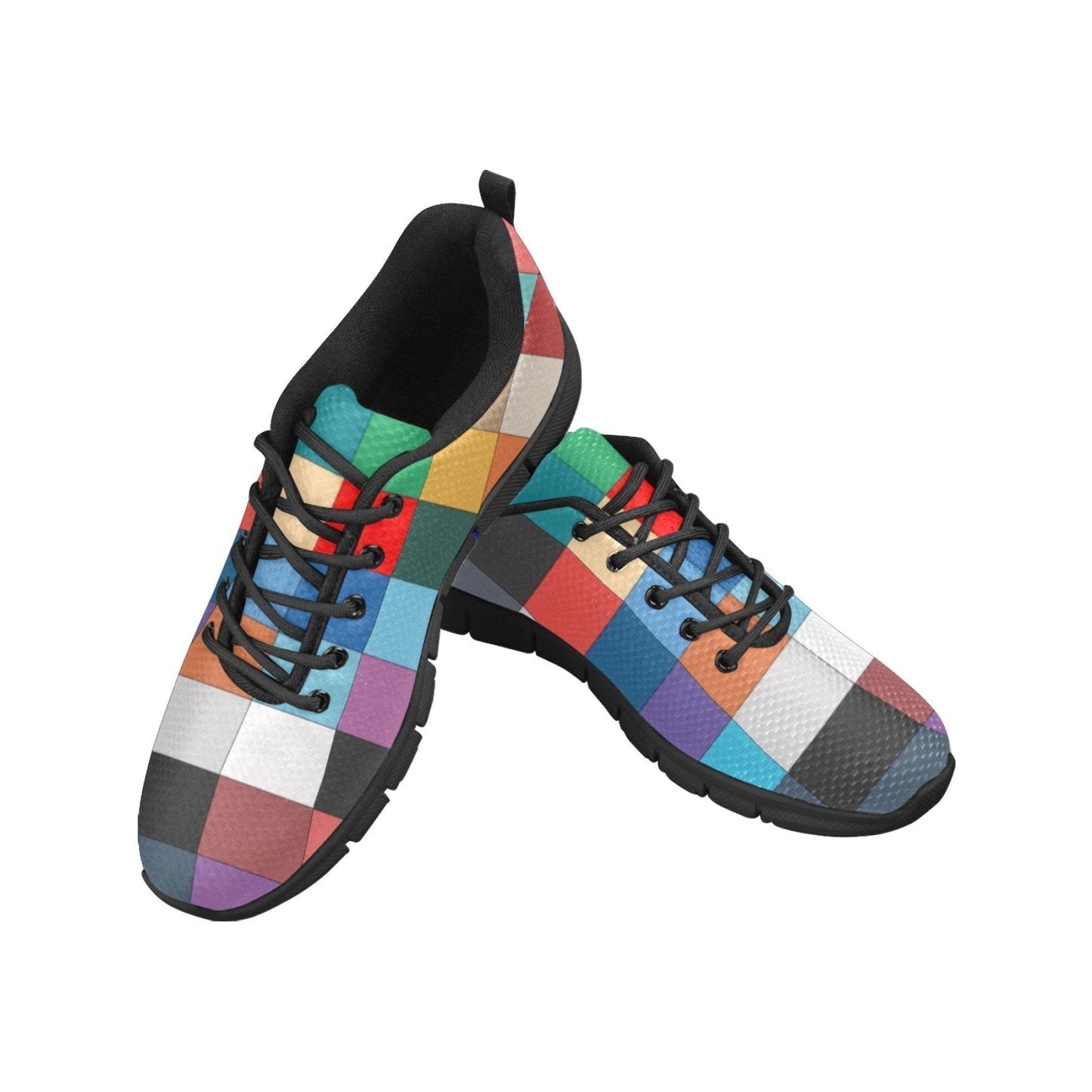 Sneakers for Women,  Block Print - Running Shoes-2