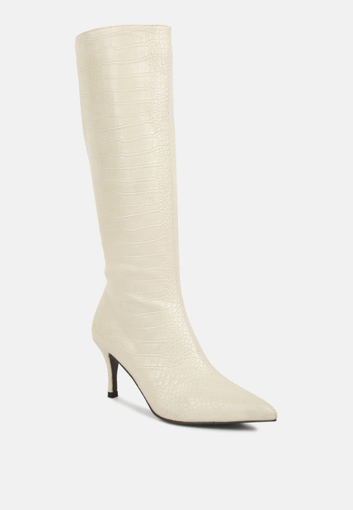 uptown pointed mid heel calf boots-11