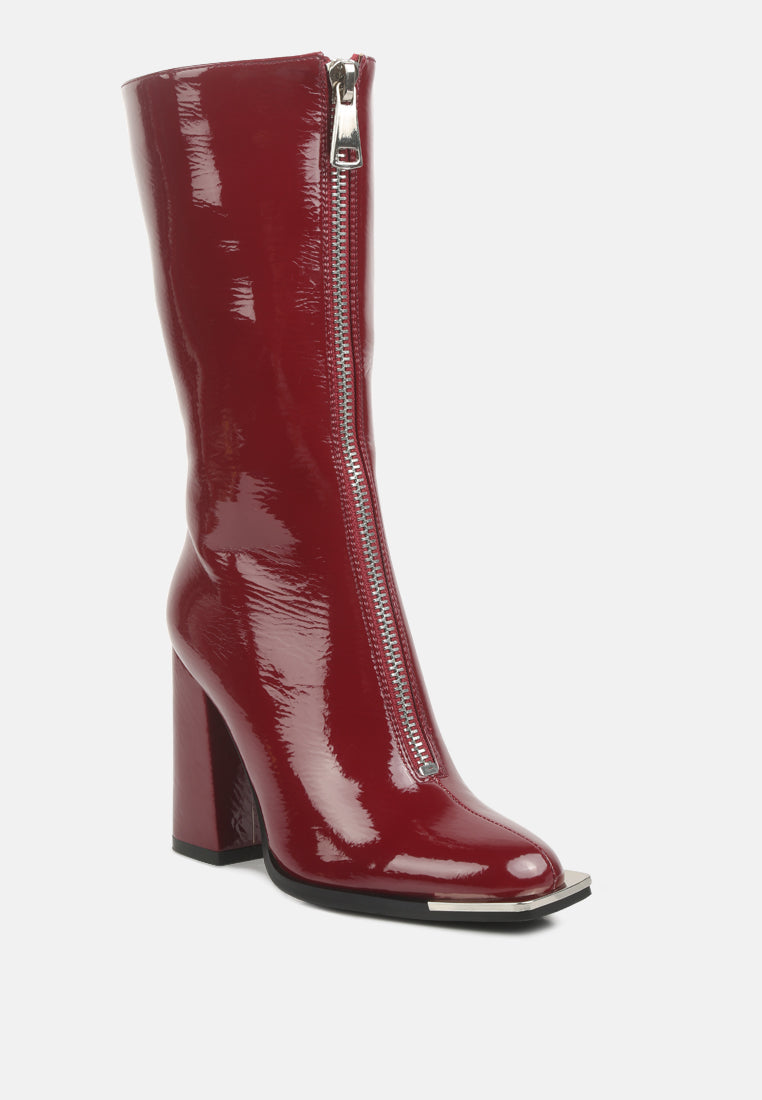 Year Round High Heeled Calf Boots-11